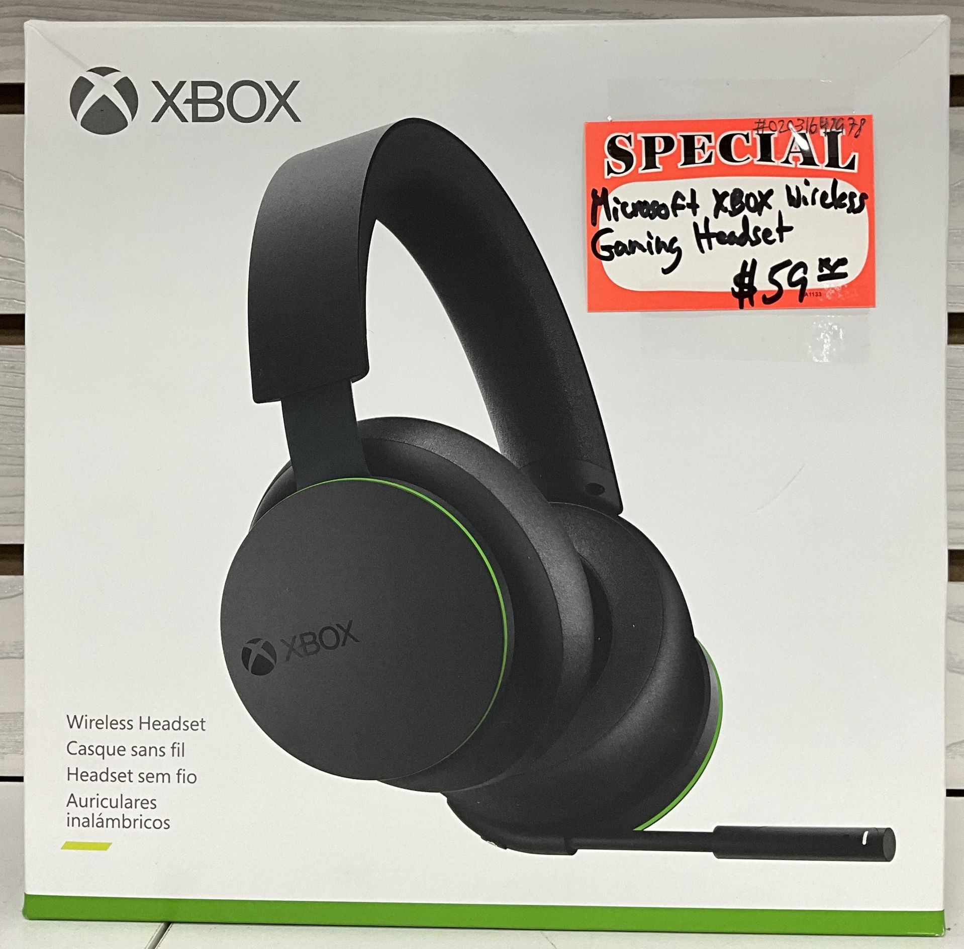 Microsoft XBOX Wireless Gaming Headset