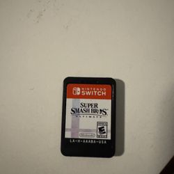 Smash Bros Ultimate Cartridge Nintendo Switch