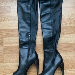 Herve Ledger Over The Knee Boot (Nora)