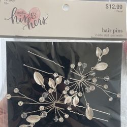 Wedding Hair And Earring Jewelry 