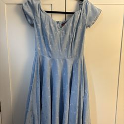 British Retro Swing Dress