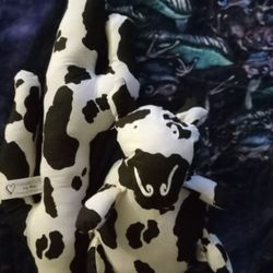 Cow & Cactus Plush Set