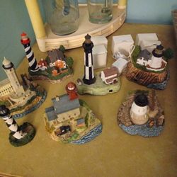 6 Lighted Light Houses
