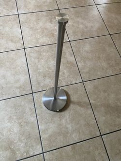 STAINLESS STEEL 2 Foot TOILET PAPER HOLDER