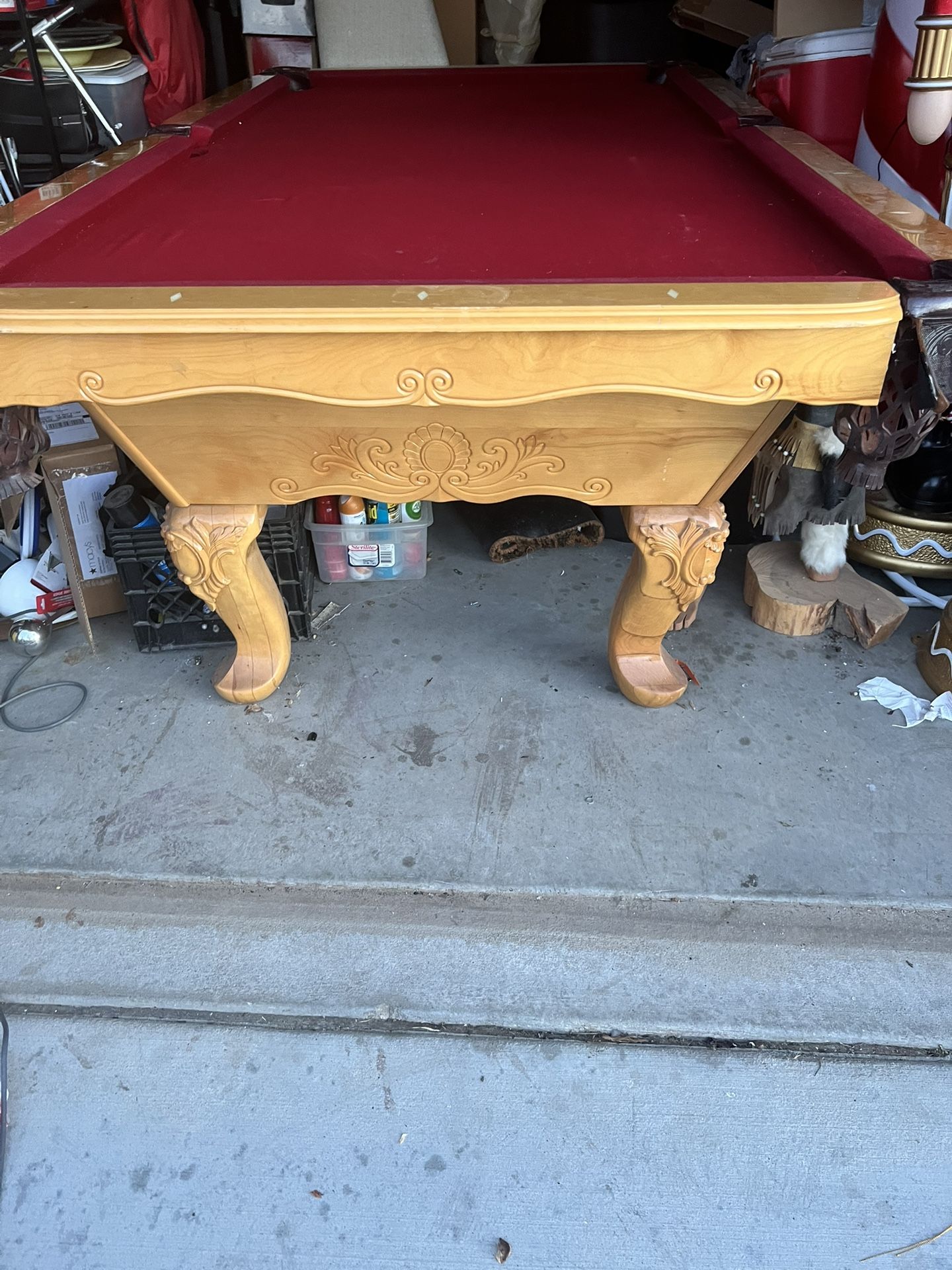 Slate Top Pool Table