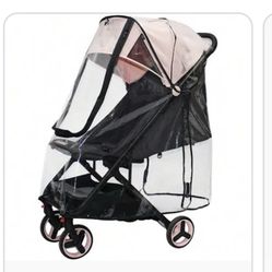Universal Clear Stroller Rain Cover 