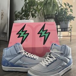 Size 9 J Balvon Jordan 2s With Og Box 