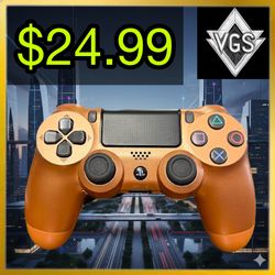 *WORKS* DualShock 4 Wireless Controller – Copper / Bronze – PlayStation 4