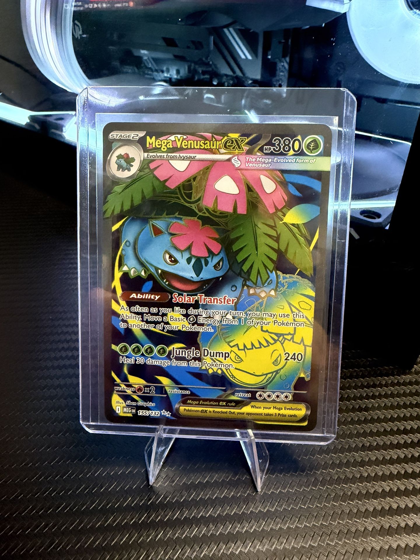 Pokemon Mega Venusaur ex - 155/132 - ME01: Mega Evolution (MEG)