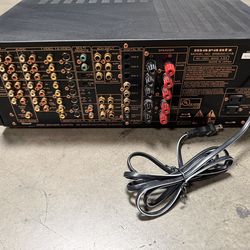 Powerful Marantz 105 Watt x 5 Channel Surround Receiver-Tested & Works!
