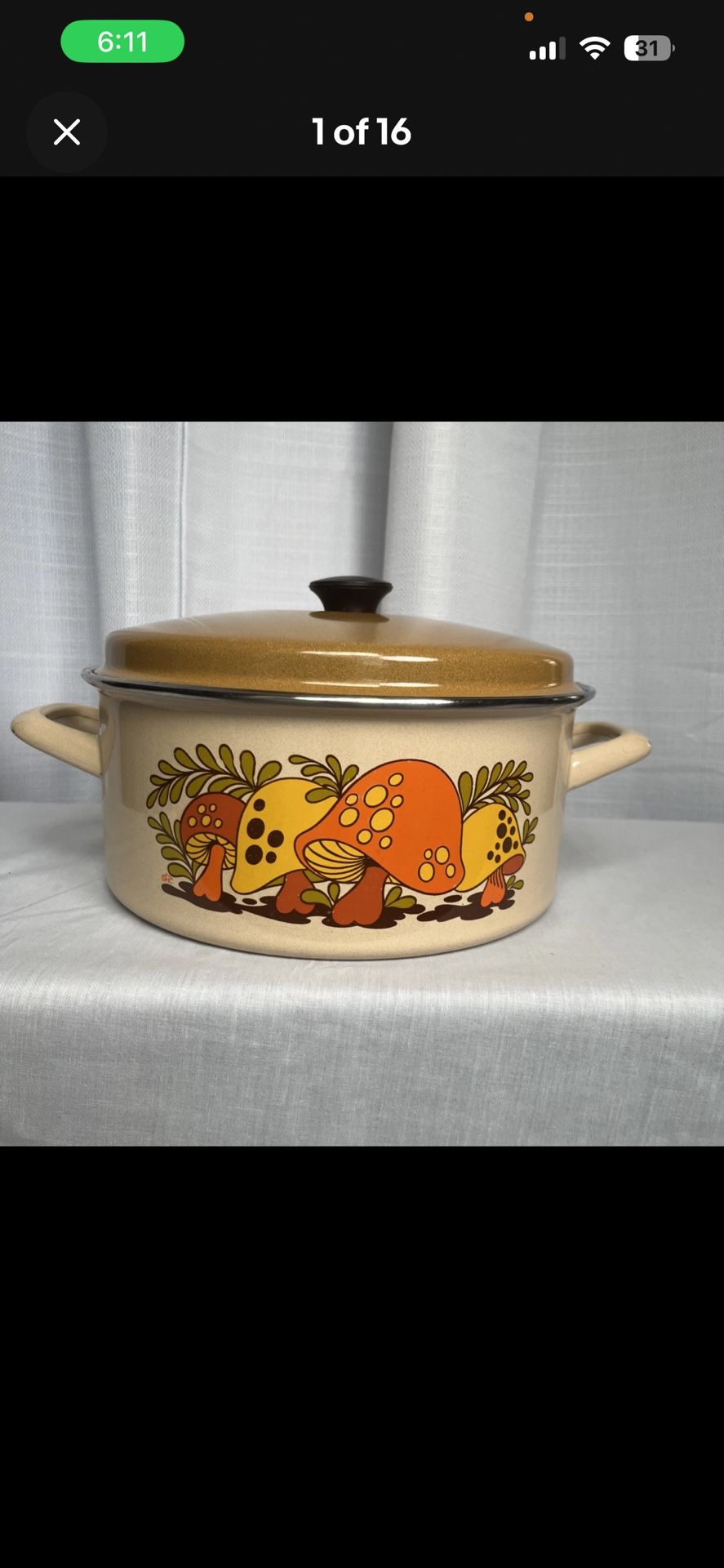 1970s SEARS Merry Mushroom Collection