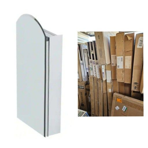 Pegasus 15 in. x 30 in. Frameless Recessed or SurfaceMount Bathroom