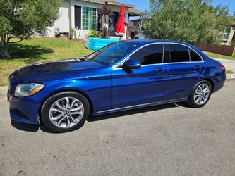 2018 Mercedes-Benz C-Class Blue Sedan