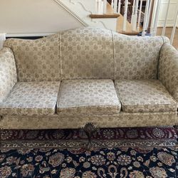 Vintage Chippendale Sofa