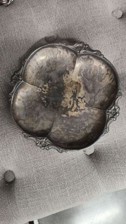 Vintage International Silver Co Dish