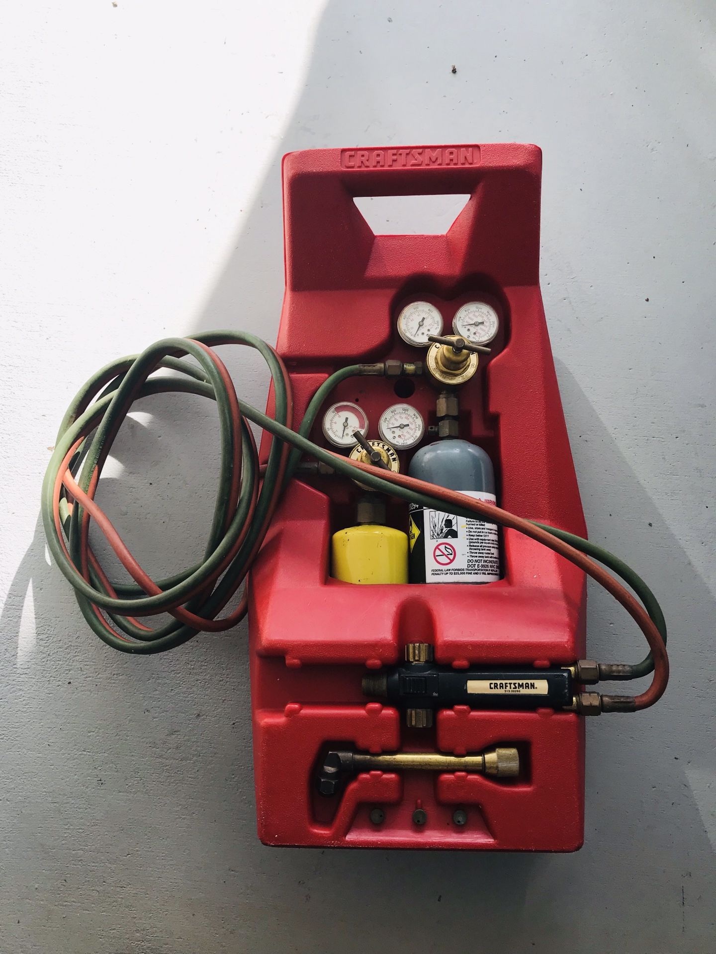 Craftsman Acetylene Cutting Welding Torch Model 313-20292