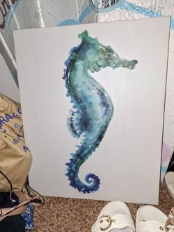 Sea house painting