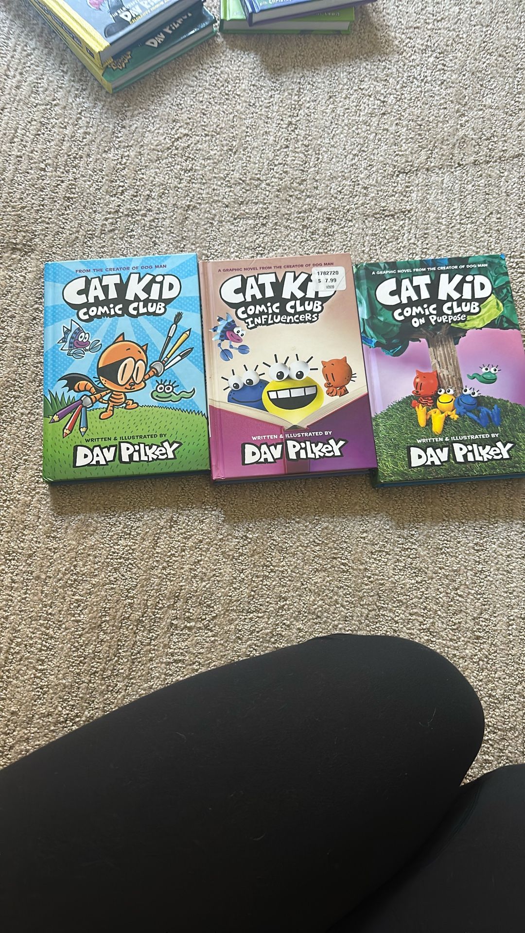 Cat Kid Comic Club Books