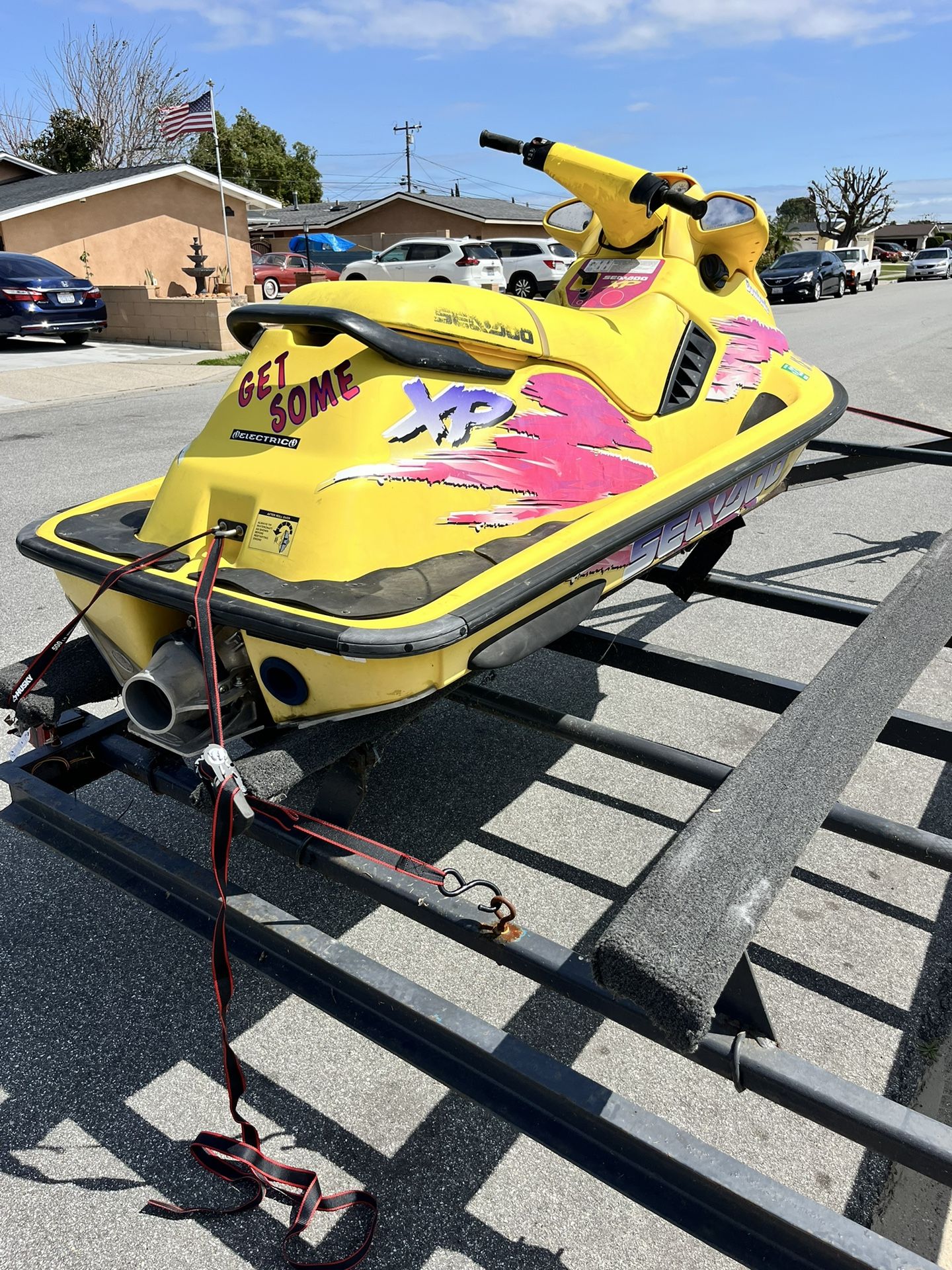 Seadoo XP800 + Double Trailer