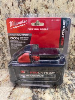 M18 18-Volt Lithium-Ion High Output Battery Pack 6.0Ah