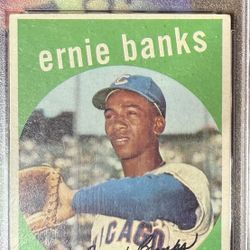 1959 Topps #350 Ernie Banks  -  PSA 3
