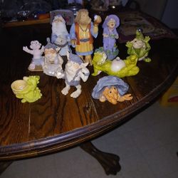 And figurines