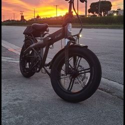 E-lux Electric Bike 30mph Extra Battery 52v