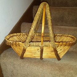 Wicker basket! 15" x 10" 