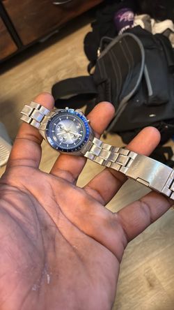 Fossil Quartz Slv Ch2589 stainless Silver Wrist watch From Japan TINY SCRATCH