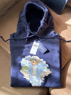 RALPH LAUREN POLO BEAR HOODIE MENS L