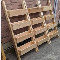 Large Small Medium Custom Made Garden bed raised elevated planter box with legs 3 4 5ft long cedar redwood For Herbs Vegetables 