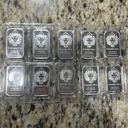 Silver bars