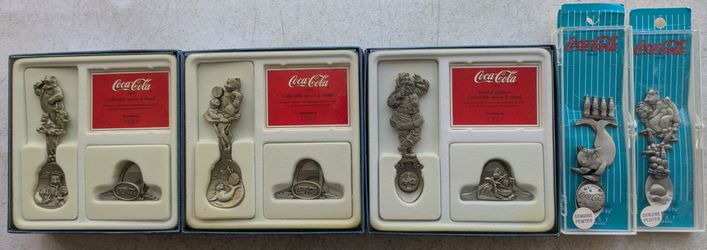 Vintage Coca Cola Collectible Spoons