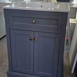 24" Bathroom Cabinet with Top New
