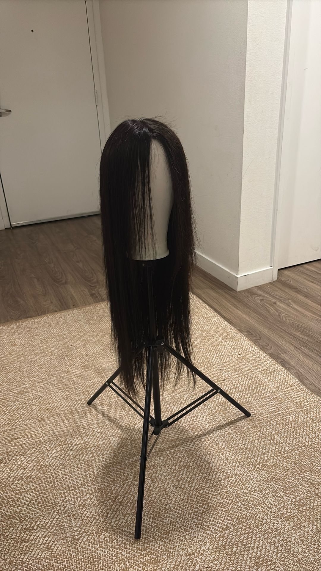 30 Inch Transparent Lace Wig Human Hair