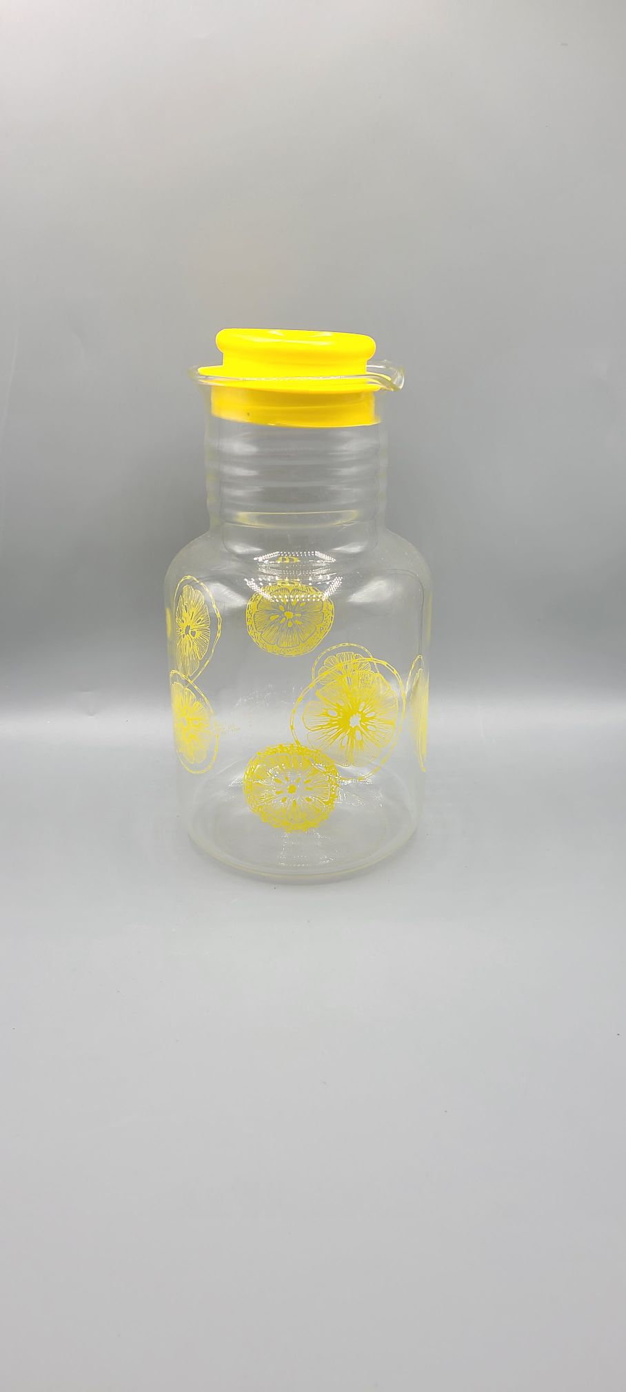Yellow Lemon Carafe & Lid by PYREX