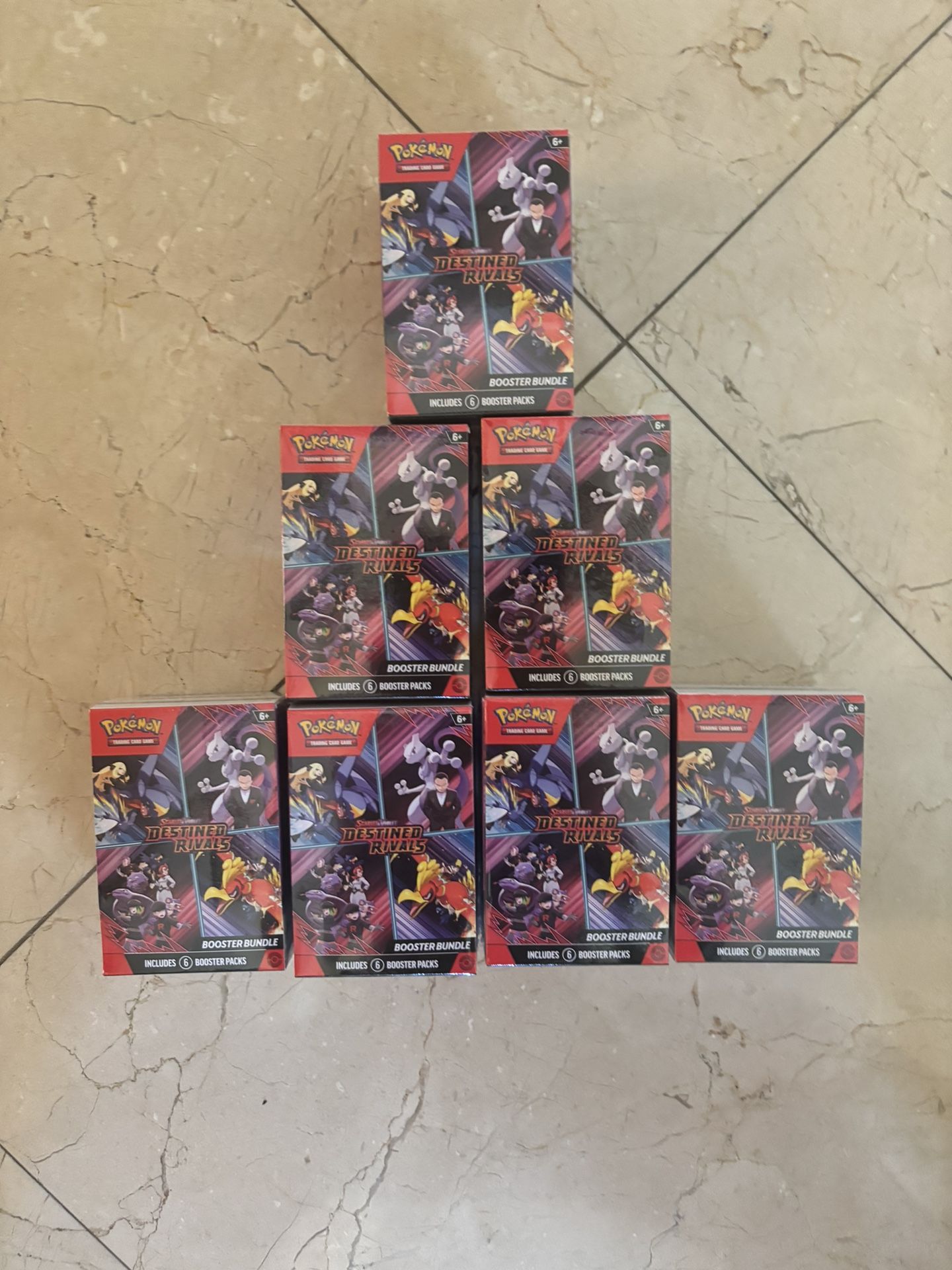 Pokemon Destined Rivals Booster Bundle