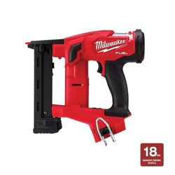 M18 FUEL 18-Volt Lithium-Ion Brushless Cordless 18-Gauge 1/4 in. Narrow Crown Stapler (Tool-Only)
