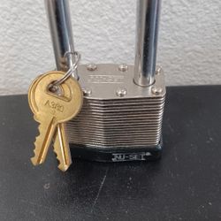 LAMINATED STEEL PADLOCK NEW 