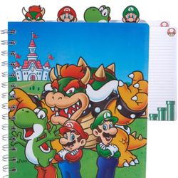 Libreta Mario Brothers 
