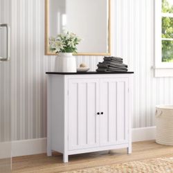 White 2-door Bathroom Cabinet (*NEW IN BOX*)