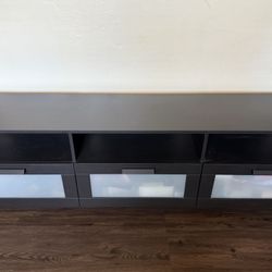 IKEA Black TV Stand