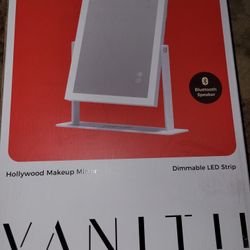 Conair miniPRO straightener and Vaniti LED makeup mirror