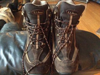 Hiking boots.