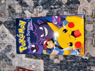 Pokémon X-men VhS tape small lot