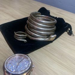 Snake Bracelet And Ring 
