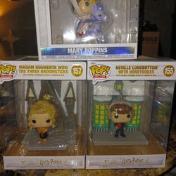 Deluxe Funko Pops! Mary Poppins, Harry Potter, And Madam Rosmerta.