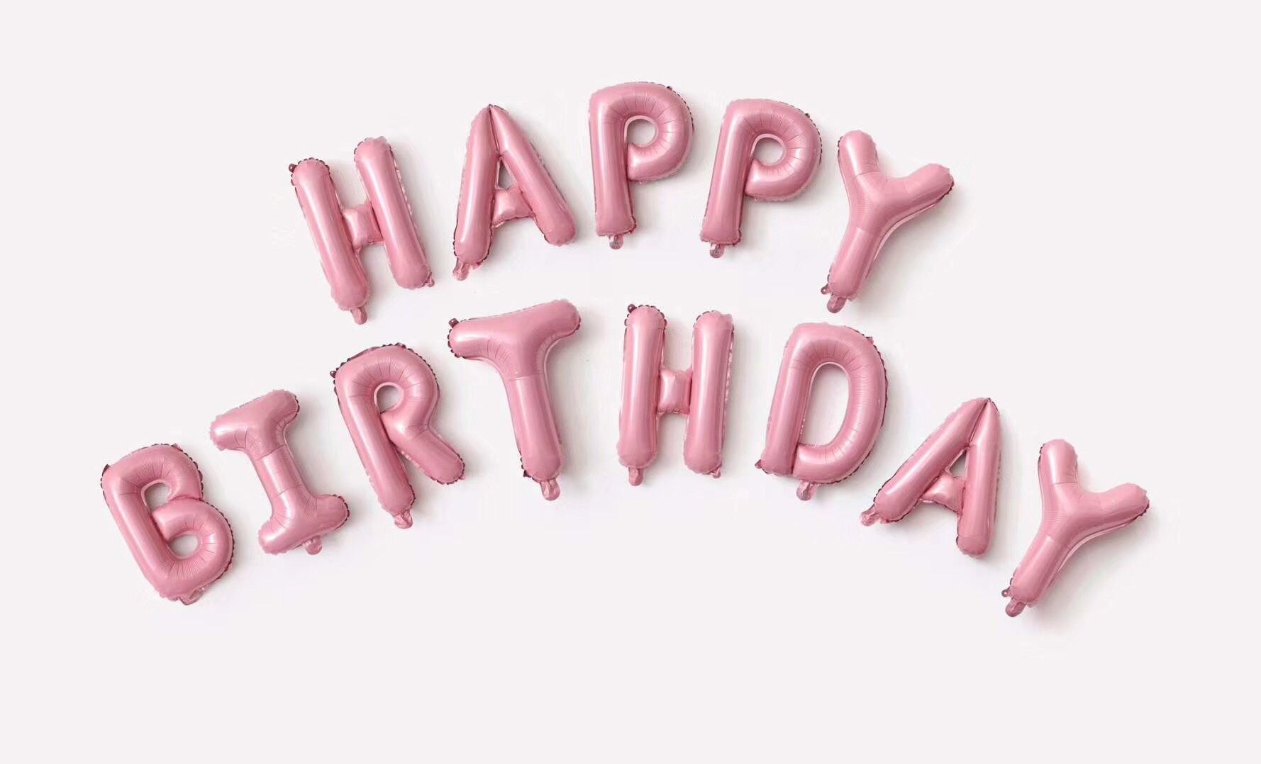 Birthday balloons