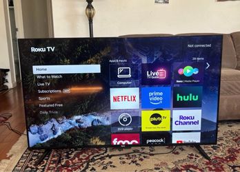Roku 50 inches smart tv 4k