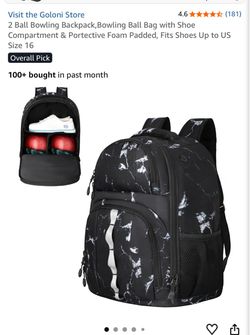 Bowling backpack